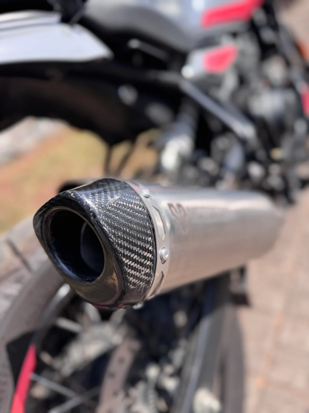 SS Motocorp Full System Exhaust- Royal Enfield Himalayan 450 - Image 4
