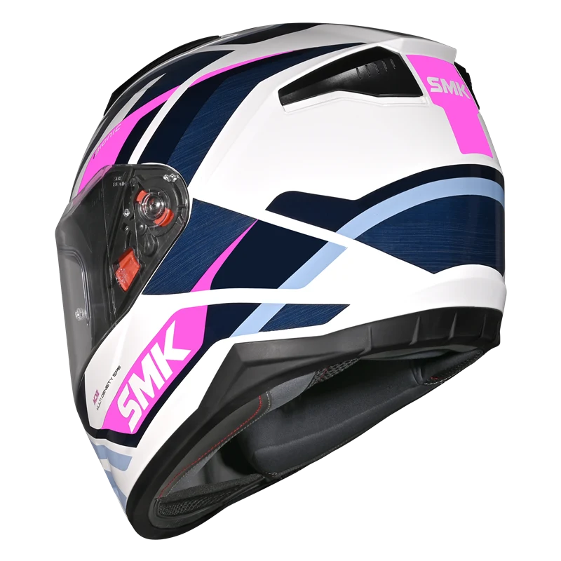 SMK Bionic Adult Kore Full Face Helmet GL 159 with Pinlock ready visor and ventilation system