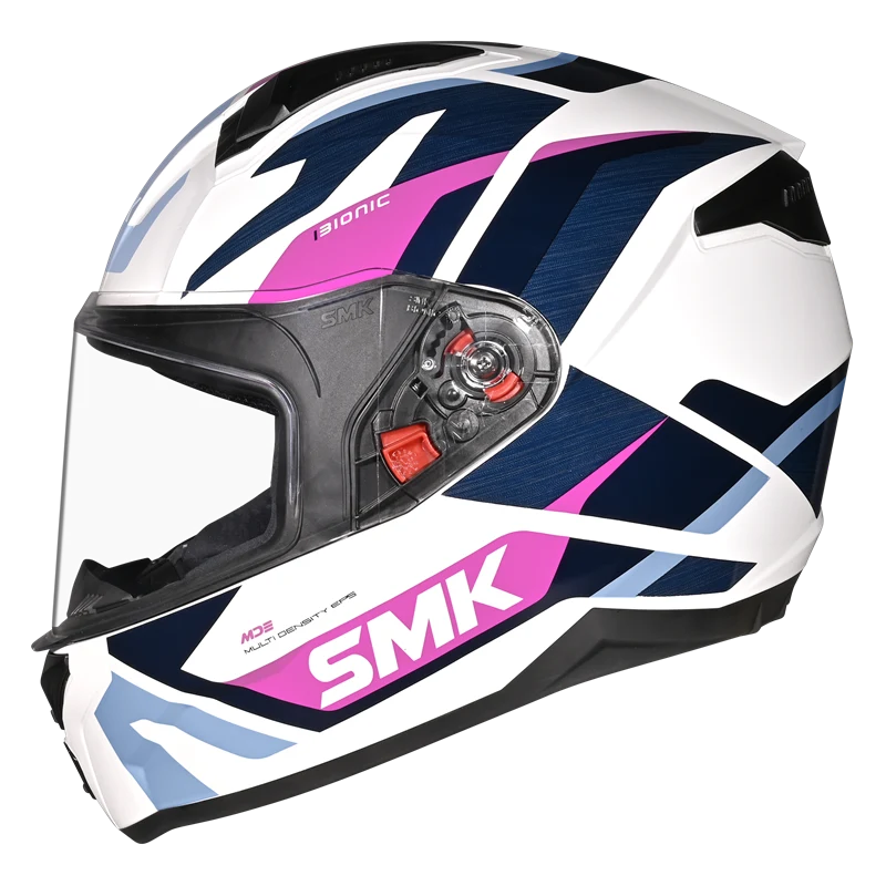 SMK Bionic Adult Kore Full Face Helmet GL 159 with Pinlock ready visor and ventilation system