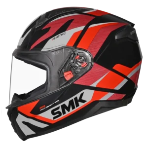SMK Bionic Adult Kore Full Face Helmet GL236 with Pinlock ready visor and ventilation system