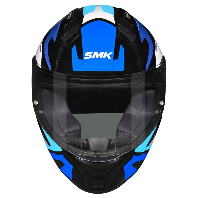SMK Bionic Adult Kore GL251 Full Face Motorcycle Helmet with Pinlock Ready Visor