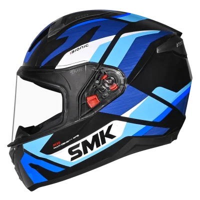 SMK Bionic Adult Kore GL251 Full Face Motorcycle Helmet with Pinlock Ready Visor