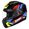 SMK Bionic Adult Kore Full Face Helmet GL254 with Pinlock Ready Visor