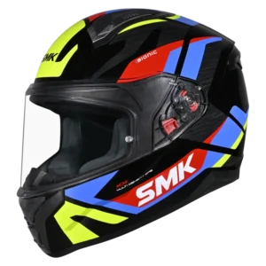 SMK Bionic Adult Kore Full Face Helmet GL254 with Pinlock Ready Visor