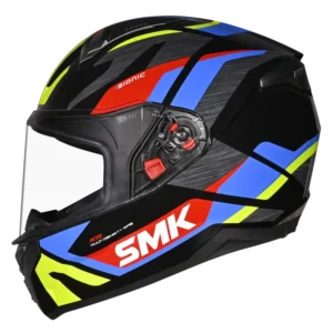 SMK Bionic Adult Kore Full Face Helmet GL254 with Pinlock Ready Visor