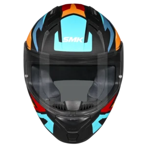 SMK Bionic Adult Kore Full Face Helmet MA253 with Pinlock Ready Visor and Ventilation System