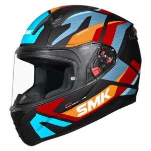 SMK Bionic Adult Kore Full Face Helmet MA253 with Pinlock Ready Visor and Ventilation System