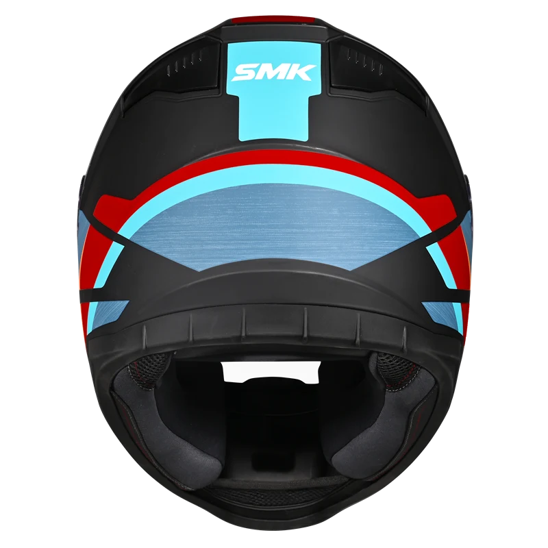 SMK Bionic Adult Kore Full Face Helmet MA253 with Pinlock Ready Visor and Ventilation System