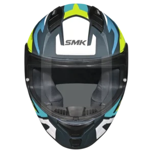 SMK Bionic Adult Kore MA 854 full face motorcycle helmet with ventilation and Pinlock ready visor