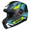 SMK Bionic Adult Kore MA 854 full face motorcycle helmet with ventilation and Pinlock ready visor