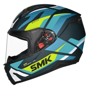 SMK Bionic Adult Kore MA 854 full face motorcycle helmet with ventilation and Pinlock ready visor