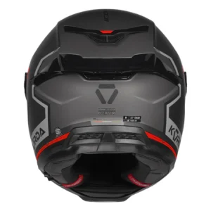 Korda Icon Lemur Matt Red Full Face Helmet with Dual Visor and ECE 22.06 Certification