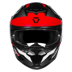 Korda Sonic GP Flash Helmet Red full face helmet with dual visor and ECE 22.06 certification
