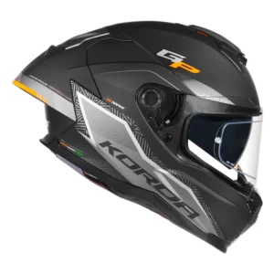 Korda Sonic GP Rapide Orange Full Face Helmet with Dual Visor and ECE 22.06 Certification