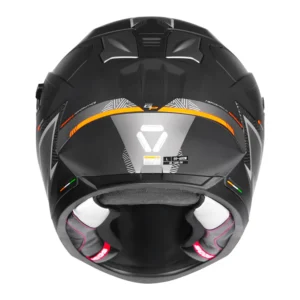 Korda Sonic GP Rapide Orange Full Face Helmet with Dual Visor and ECE 22.06 Certification