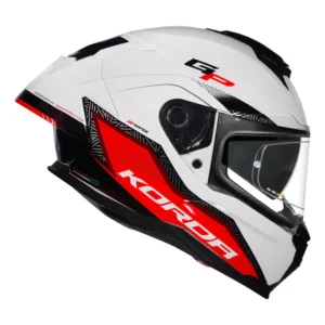 Korda Sonic GP Rapide Helmet Red full face dual visor ECE 22.06 certified helmet