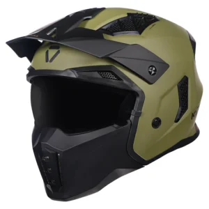 Korda StormTrooper Solid Helmet Olive Green multi configuration ECE 22.06 helmet