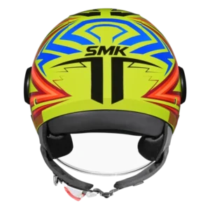 SMK Laminar Starz Open Face Helmet GL435 stylish urban riding helmet with dual visor