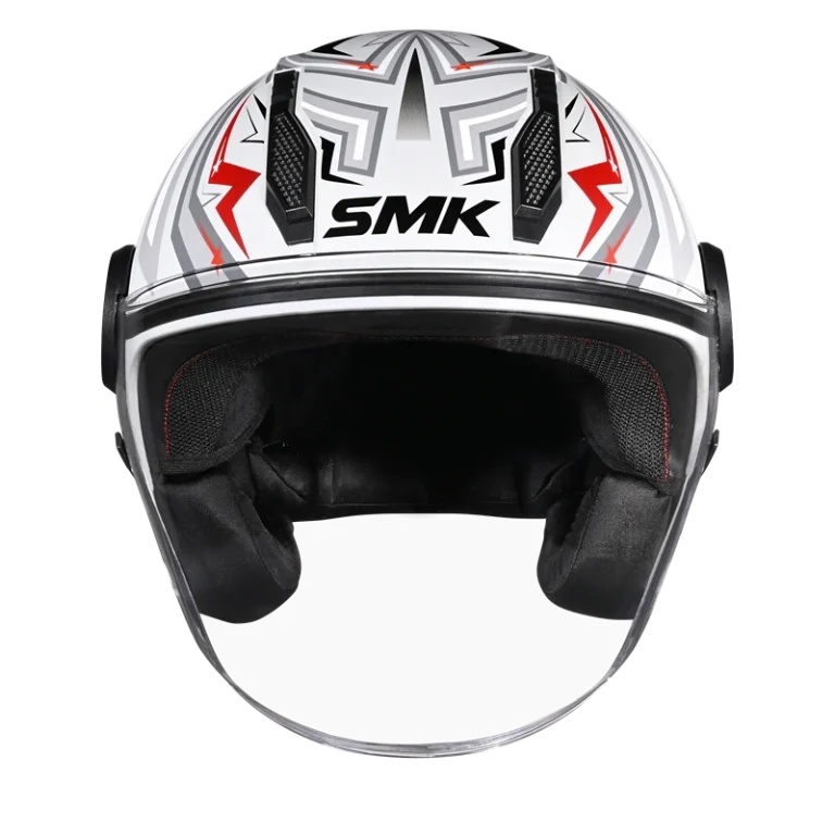 SMK Laminar Starz Open Face Helmet MA 663