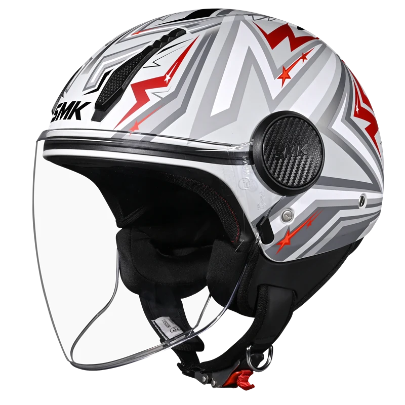 SMK Laminar Starz Open Face Helmet MA 663