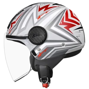 SMK Laminar Starz Open Face Helmet MA 663