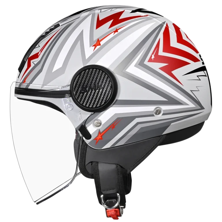 SMK Laminar Starz Open Face Helmet MA 663