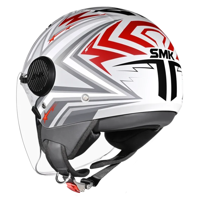 SMK Laminar Starz Open Face Helmet MA 663