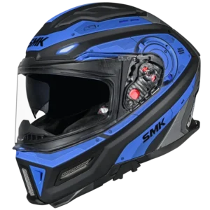 SMK Agnar Cyborg MA 265 Full Face Motorcycle Helmet with Sun Visor