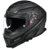 SMK Agnar Cyborg MA 266 full face motorcycle helmet with sun visor and wide visor design