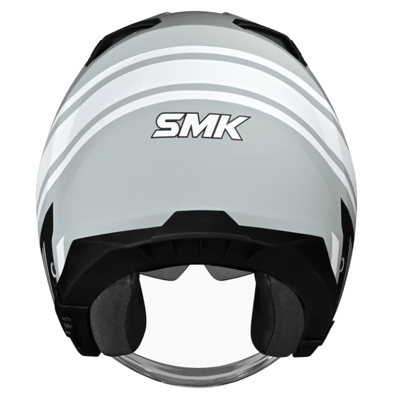 SMK GTJ Rambler Open Face Helmet MA 621 with wide visor and retractable sun visor
