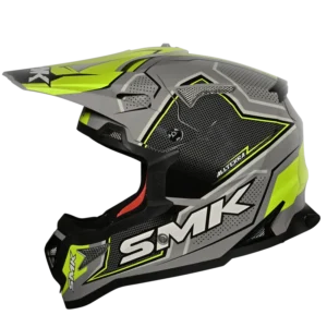 SMK Allterra Maverix Offroad Helmet GL 624 motocross helmet with dual shell and ventilation system