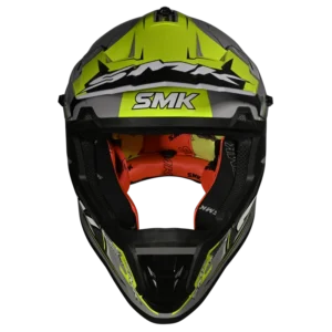 SMK Allterra Maverix Offroad Helmet GL 624 motocross helmet with dual shell and ventilation system