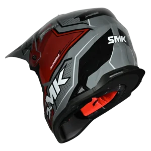SMK Allterra Maverix GL 632 Offroad MX Helmet with wide visor and ventilation