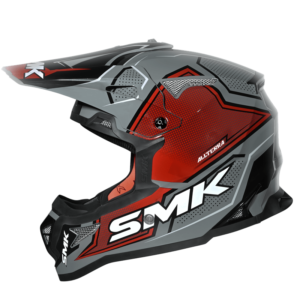 SMK Allterra Maverix GL 632 Offroad MX Helmet with wide visor and ventilation
