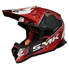 SMK Allterra Maverix GL 321 offroad motocross helmet with wide visor opening and ventilation system