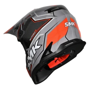 SMK Allterra Maverix GL 627 offroad helmet with wide visor opening and MX design
