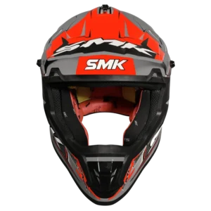 SMK Allterra Maverix GL 627 offroad helmet with wide visor opening and MX design