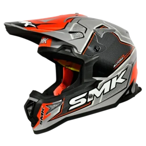 SMK Allterra Maverix GL 627 offroad helmet with wide visor opening and MX design