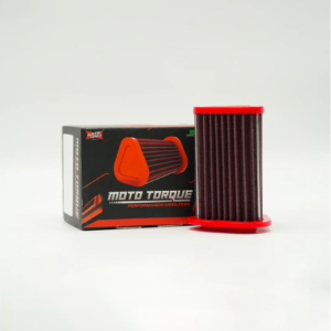 Moto Torque Performance Air Filter for Royal Enfield Himalayan 450 and Guerilla 450 High Flow Reusable Design