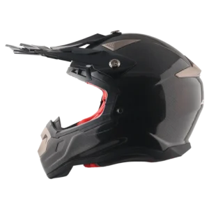 Axor MX Carbon Helmet Black Carbon lightweight motocross helmet with carbon fiber shell
