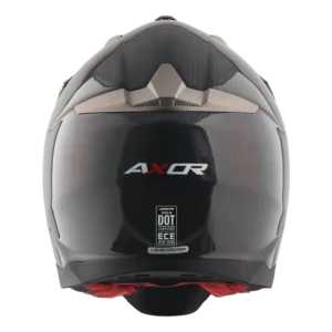 Axor MX Carbon Helmet Black Carbon lightweight motocross helmet with carbon fiber shell