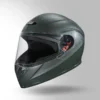 Studds Crest Eco Full Face Helmet Military Green Riding Helmet