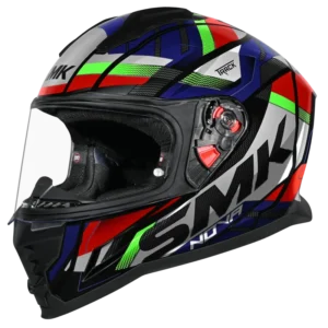 SMK Nova Track Helmet GL 268 full face motorcycle helmet with Pinlock ready visor