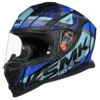 SMK Nova Track Helmet MA 255 full face motorcycle helmet with Pinlock ready visor