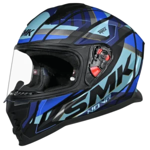 SMK Nova Track Helmet MA 255 full face motorcycle helmet with Pinlock ready visor