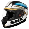 SMK Bionic Adult Outline MA215 Full Face Helmet with Pinlock Ready Visor