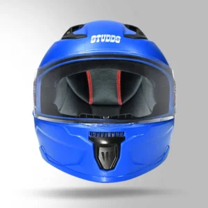 Studds Raider Street Full Face Helmet Blue with scratch resistant visor and aerodynamic design