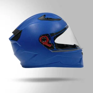 Studds Raider Street Full Face Helmet Blue with scratch resistant visor and aerodynamic design