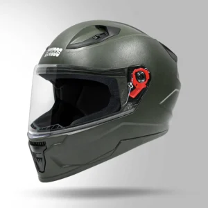 Studds Raider Street Full Face Helmet Military Green ISI DOT Certified