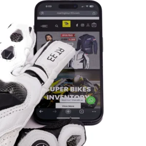 Roaring Toyz 33 Light Fury Racing Gloves with hard knuckle protection and anti-slip grip design